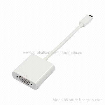 MHL to VGA Adapter, Supports Highest Video Resolution of 1920x1080p